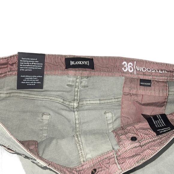 NWT! Blank NYC Wooster Slim Fit Everyday Essential Jeans - Size 36 x 30 - Picture 7 of 9
